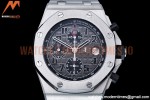 Audemars Piguet - AP ROO Chronograph SS/SS Grey/Num APF 7750 Mod