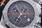 Audemars Piguet - AP ROO Chronograph SS/SS Grey/Num APF 7750 Mod