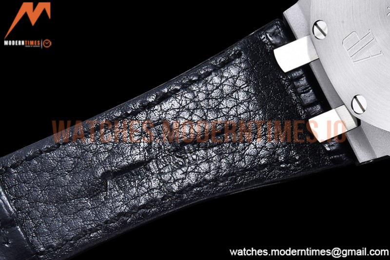 Audemars Piguet - AP ROO Chronograph SS/LE Blk/O-Num APF 7750 Mod