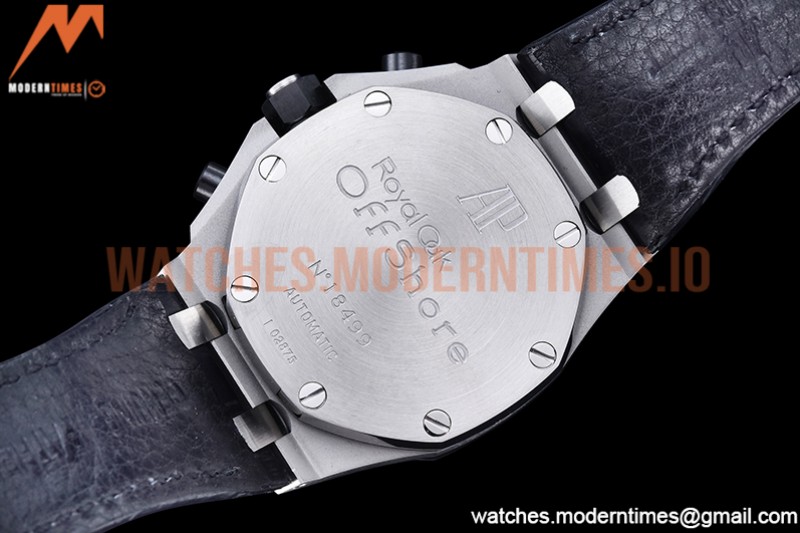 Audemars Piguet - AP ROO Chronograph SS/LE Blk/O-Num APF 7750 Mod