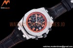 Audemars Piguet - AP ROO Chronograph SS/LE Blk/O-Num APF 7750 Mod