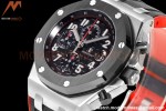 Audemars Piguet - AP ROO Chronograph SS/RU Black/Num JF A3126 Mod