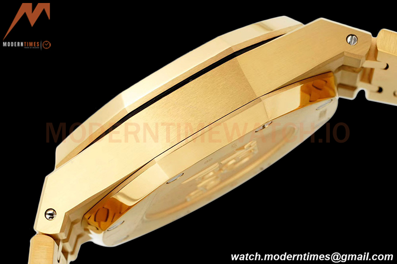 Audemars Piguet - Royal Oak Chronograph 26331BA YG/YG Blue/Stk IPF 7750 MOD