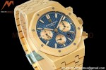 Audemars Piguet - Royal Oak Chronograph 26331BA YG/YG Blue/Stk IPF 7750 MOD