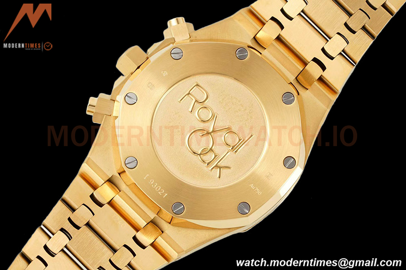 Audemars Piguet - Royal Oak Chronograph 26331BA YG/YG Green/Stk IPF 7750 MOD