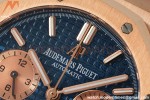 Audemars Piguet - Royal Oak Chronograph 26331OR RG/RG Blue/Stk IPF 7750 MOD