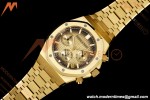 Audemars Piguet - Royal Oak Chrono 26240BA 41mm YG/YG Smoked Yellow Gold APSF SH4401