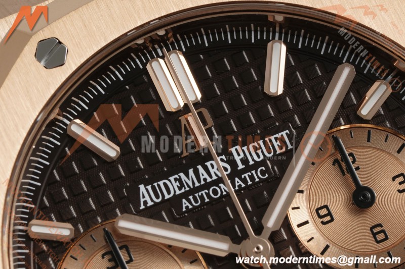 Audemars Piguet - Royal Oak Chrono 26239OR 41mm RG/RG Brown Dial APSF SH4401