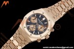 Audemars Piguet - Royal Oak Chrono 26239OR 41mm RG/RG Blue Dial APSF SH4401 | 오데마 피게 - 로얄 오크 크로노 26239OR 41mm RG/RG 블루 다이얼 APSF SH4401