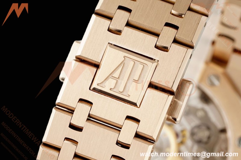 Audemars Piguet - Royal Oak Chrono 26240OR 41mm RG/RG Blue APSF SH4401