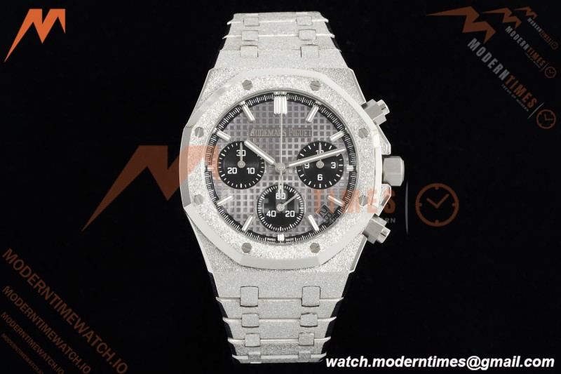 Audemars Piguet - Royal Oak Chrono 26240BC 41mm Frosted SS/SS Grey APSF SH4401 | 오데마 피게 - 로얄 오크 크로노 26240BC 41mm 프로스티드 SS/SS 그레이 APSF SH4401