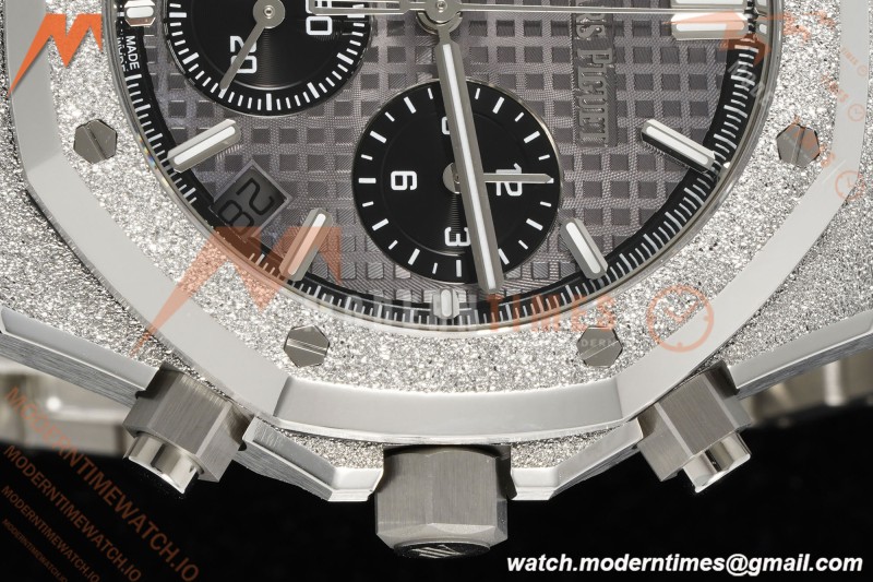 Audemars Piguet - Royal Oak Chrono 26240BC 41mm Frosted SS/SS Grey APSF SH4401 | 오데마 피게 - 로얄 오크 크로노 26240BC 41mm 프로스티드 SS/SS 그레이 APSF SH4401