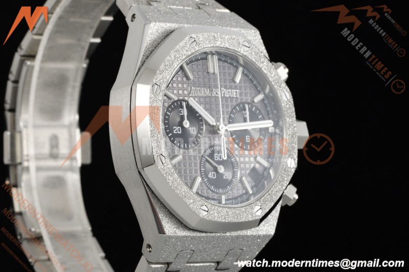 Audemars Piguet - Royal Oak Chrono 26240BC 41mm Frosted SS/SS Grey APSF SH4401 | 오데마 피게 - 로얄 오크 크로노 26240BC 41mm 프로스티드 SS/SS 그레이 APSF SH4401