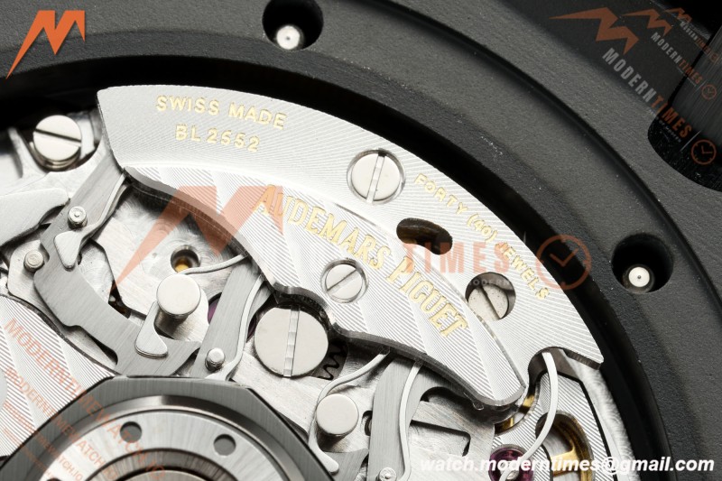 Audemars Piguet - Royal Oak 26240CE 41mm CER/CER Black APSF V2 SA4401 Free Sprung