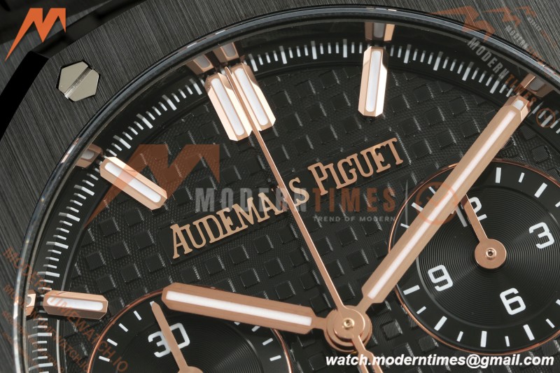 Audemars Piguet - Royal Oak 26240CE 41mm CER/CER Black APSF V2 SA4401 Free Sprung