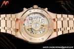 Audemars Piguet - Royal Oak Chrono 26239OR Frosted 41mm RG/RG Blue Dial APSF SH4401