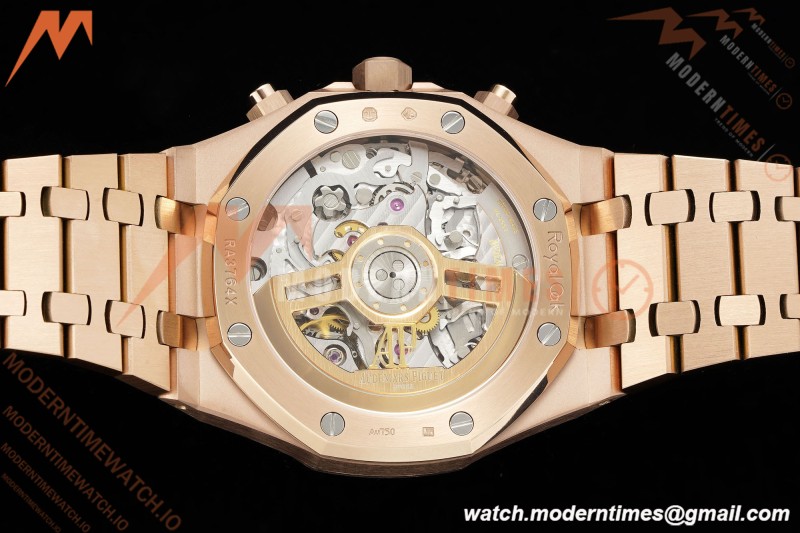 Audemars Piguet - Royal Oak Chrono 26239OR Frosted 41mm RG/RG Blue Dial APSF SH4401