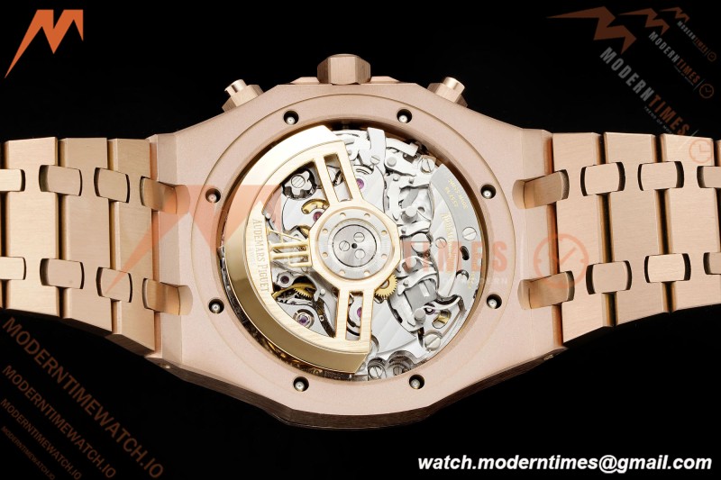 Audemars Piguet - Royal Oak Chrono 26239OR Frosted 41mm RG/RG Blue Dial APSF SH4401