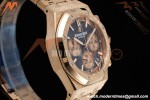 Audemars Piguet - Royal Oak Chrono 26239OR Frosted 41mm RG/RG Blue Dial APSF SH4401