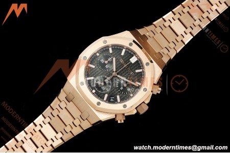 Audemars Piguet - Royal Oak Chrono 26240OR 41mm RG/RG Green APSF SH4401 | 오데마 피게 - 로얄 오크 크로노 26240OR 41mm RG/RG 그린 APSF SH4401
