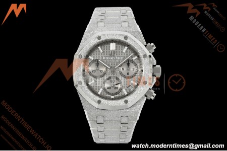 Audemars Piguet - Royal Oak Chrono 26239BC Frosted 41mm SS/SS Grey APSF SH4401 | 오데마 피게 - 로얄 오크 크로노 26239BC 프로스티드 41mm SS/SS 그레이 APSF SH4401