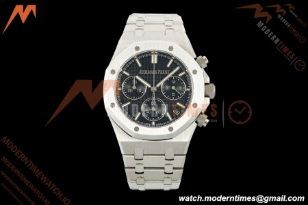 Audemars Piguet - Royal Oak 26240ST 41mm SS/SS Black SWF Dial DDF DD4401 | 오데마 피게 - 로얄 오크 26240ST 41mm SS/SS 블랙 SWF 다이얼 DDF DD4401