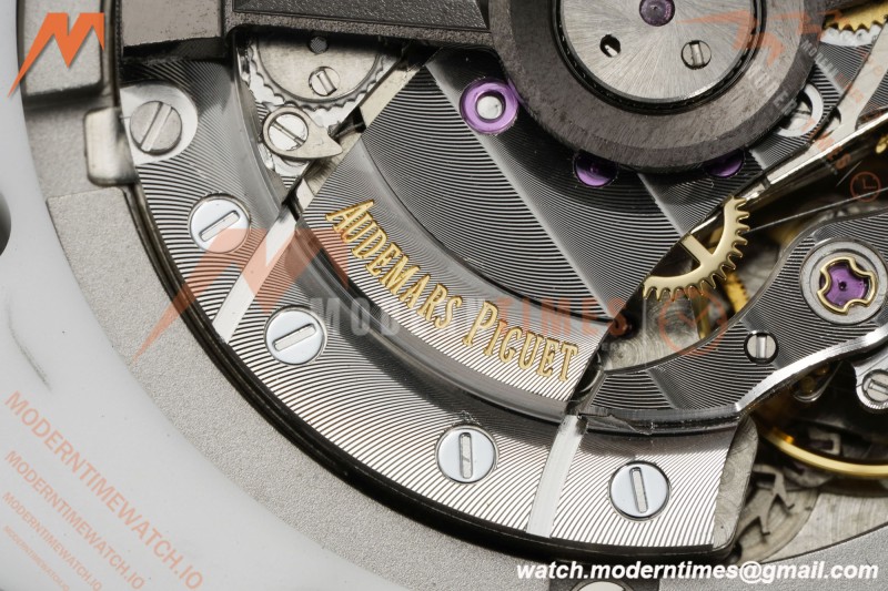 Audemars Piguet - AP ROO Chronograph Sec@12 44mm CER/CER/RU White APJF A3126 Mod