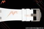 Audemars Piguet - AP ROO Chronograph Sec@12 44mm CER/CER/RU White APJF A3126 Mod