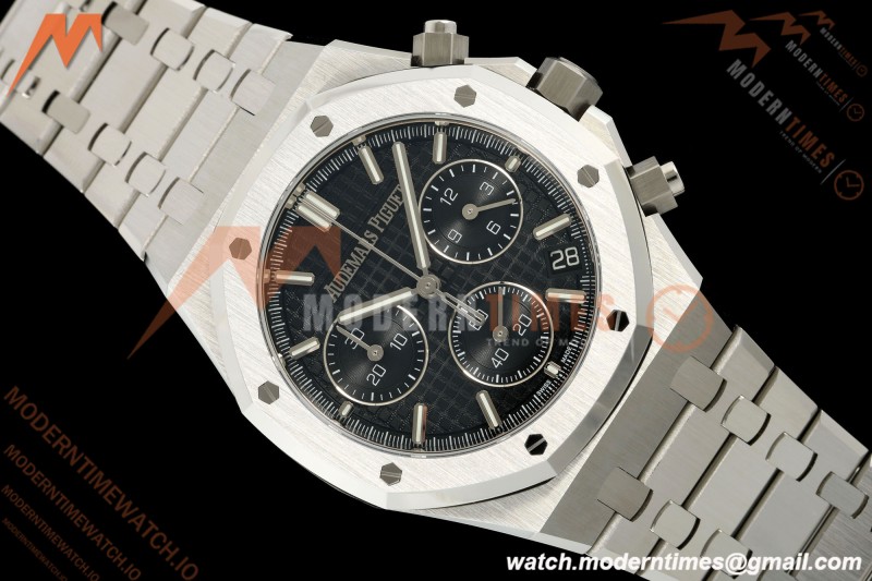 Audemars Piguet - Royal Oak 26240ST 41mm SS/SS Black SWF Dial DDF DD4401 | 오데마 피게 - 로얄 오크 26240ST 41mm SS/SS 블랙 SWF 다이얼 DDF DD4401