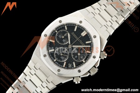 Audemars Piguet - Royal Oak 26240ST 41mm SS/SS Black SWF Dial DDF DD4401 | 오데마 피게 - 로얄 오크 26240ST 41mm SS/SS 블랙 SWF 다이얼 DDF DD4401