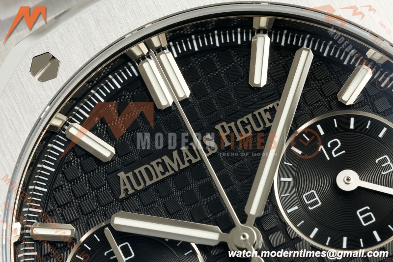Audemars Piguet - Royal Oak 26240ST 41mm SS/SS Black SWF Dial DDF DD4401 | 오데마 피게 - 로얄 오크 26240ST 41mm SS/SS 블랙 SWF 다이얼 DDF DD4401