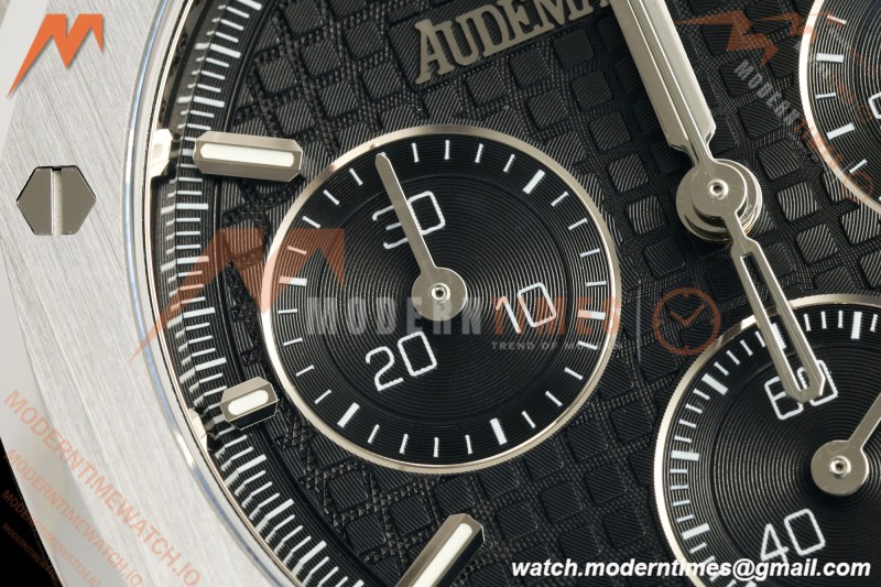 Audemars Piguet - Royal Oak 26240ST 41mm SS/SS Black SWF Dial DDF DD4401 | 오데마 피게 - 로얄 오크 26240ST 41mm SS/SS 블랙 SWF 다이얼 DDF DD4401
