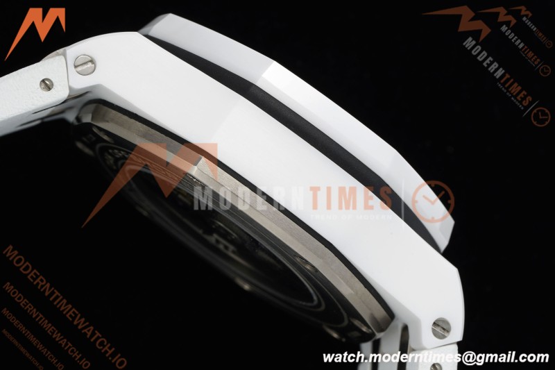 Audemars Piguet - AP ROO Chronograph Sec@12 44mm CER/CER/RU White APJF A3126 Mod