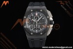Audemars Piguet - AP ROO Chronograph Sec@12 26402CE 44mm CER/CER/RU Black APJF A3126 Mod