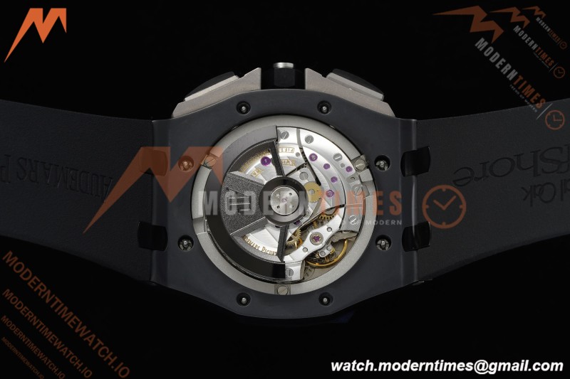 Audemars Piguet - AP ROO Chronograph Sec@12 26402CE 44mm CER/CER/RU Black APJF A3126 Mod