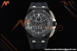 Audemars Piguet - AP ROO Chronograph Sec@12 26400AU 44mm CER/CER/RU Black APJF A3126 Mod