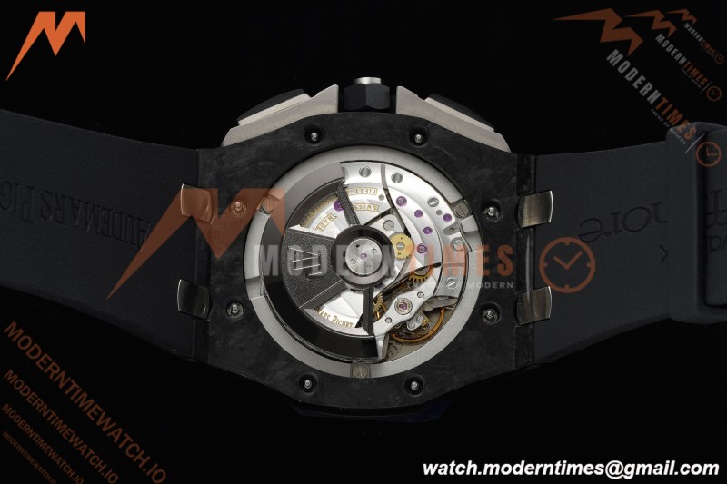 Audemars Piguet - AP ROO Chronograph Sec@12 26400AU 44mm CER/CER/RU Black APJF A3126 Mod