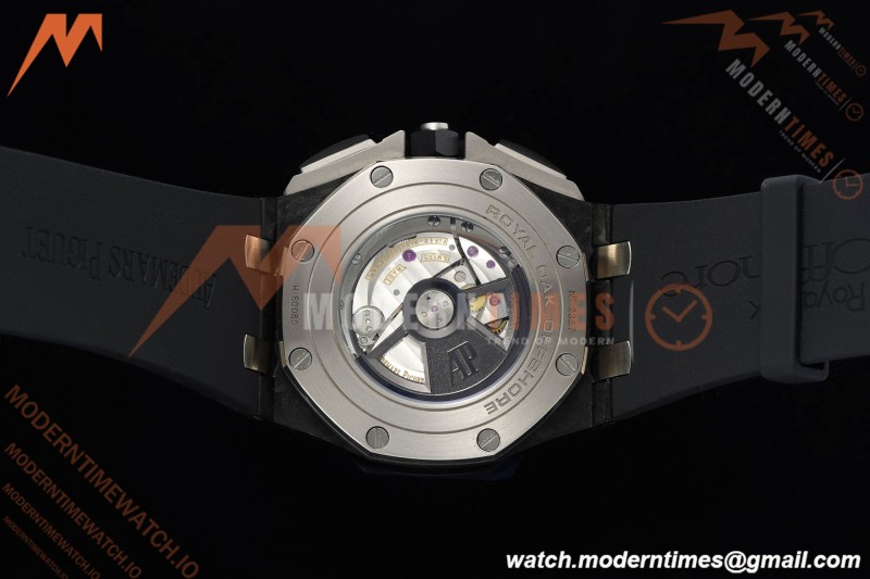 Audemars Piguet - AP ROO Chronograph Sec@12 26400AU 44mm CER/CER/RU Black APJF A3126 Mod