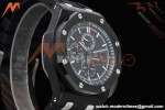Audemars Piguet - AP ROO Chronograph Sec@12 26400AU 44mm CER/CER/RU Black APJF A3126 Mod