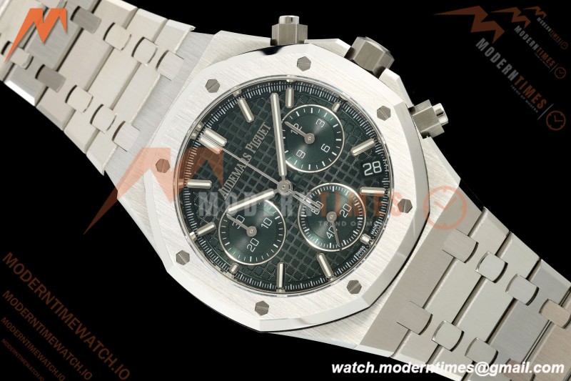Audemars Piguet - Royal Oak 26240ST 41mm SS/SS Green SWF Dial DDF DD4401
