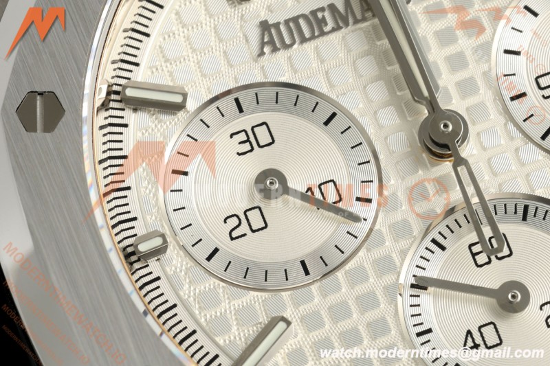 Audemars Piguet - Royal Oak 26240ST 41mm SS/SS White SWF Dial DDF DD4401