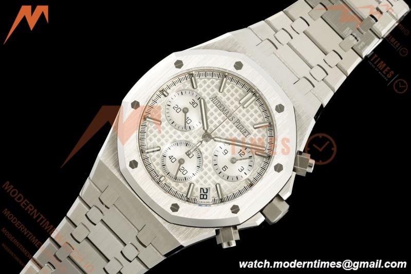 Audemars Piguet - Royal Oak 26240ST 41mm SS/SS White SWF Dial DDF DD4401