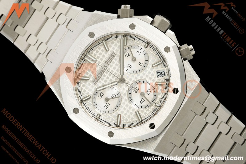 Audemars Piguet - Royal Oak 26240ST 41mm SS/SS White SWF Dial DDF DD4401
