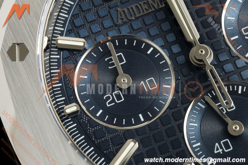 Audemars Piguet - Royal Oak 26240ST 41mm SS/SS Blue SWF Dial DDF DD4401 | 오데마 피게 - 로얄 오크 26240ST 41mm SS/SS 블루 SWF 다이얼 DDF DD4401