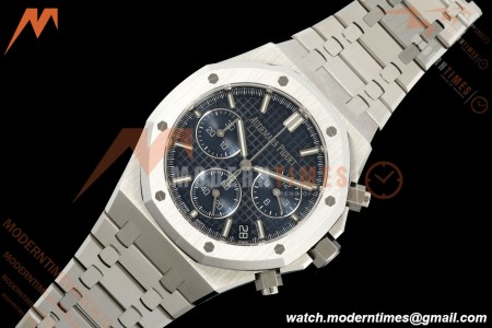 Audemars Piguet - Royal Oak 26240ST 41mm SS/SS Blue SWF Dial DDF DD4401 | 오데마 피게 - 로얄 오크 26240ST 41mm SS/SS 블루 SWF 다이얼 DDF DD4401
