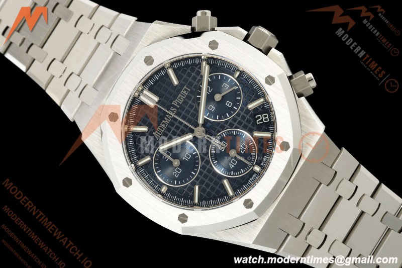 Audemars Piguet - Royal Oak 26240ST 41mm SS/SS Blue SWF Dial DDF DD4401 | 오데마 피게 - 로얄 오크 26240ST 41mm SS/SS 블루 SWF 다이얼 DDF DD4401