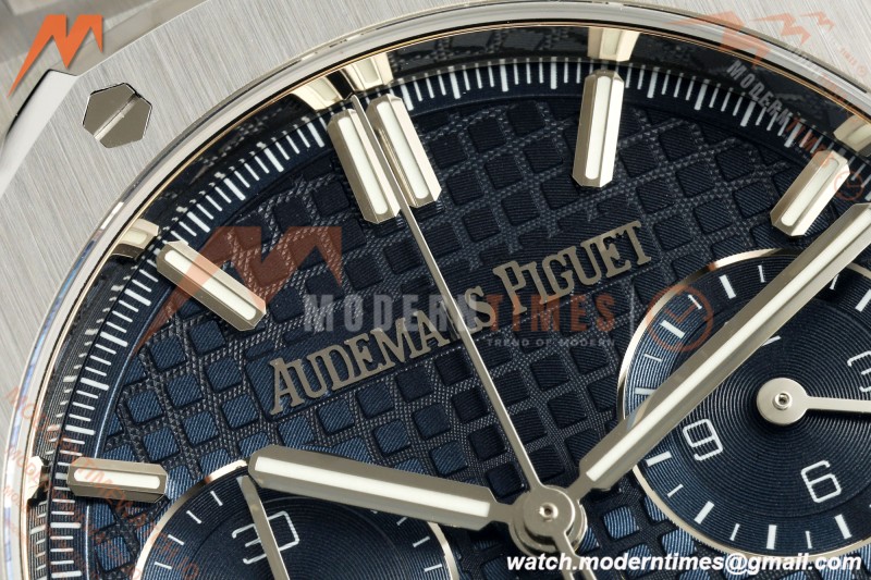 Audemars Piguet - Royal Oak 26240ST 41mm SS/SS Blue SWF Dial DDF DD4401 | 오데마 피게 - 로얄 오크 26240ST 41mm SS/SS 블루 SWF 다이얼 DDF DD4401
