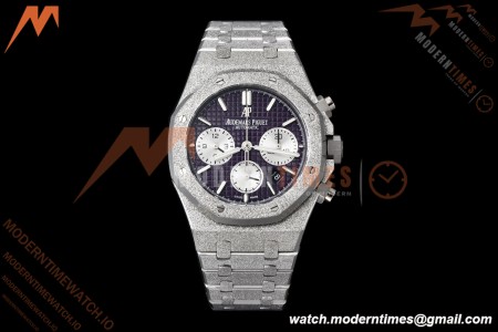Audemars Piguet - Royal Oak Chrono 26331BC Frosted 41mm SS/SS Purple OMF Cal.2385 Mod