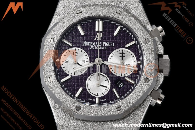 Audemars Piguet - Royal Oak Chrono 26331BC Frosted 41mm SS/SS Purple OMF Cal.2385 Mod