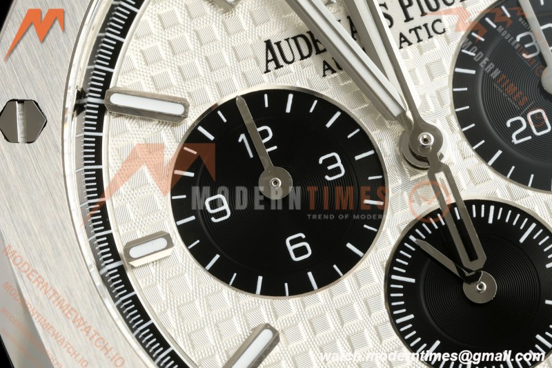 Audemars Piguet - Royal Oak Chronograph 26331ST 41mm SS/SS White/Stk APSF A2385